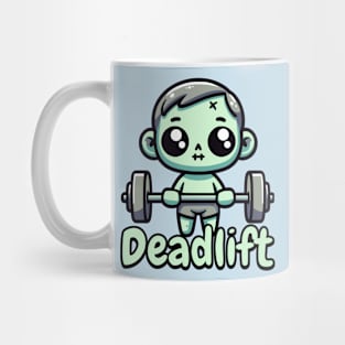 Deadlift. Cute Zombie Deadlifting Pun Mug